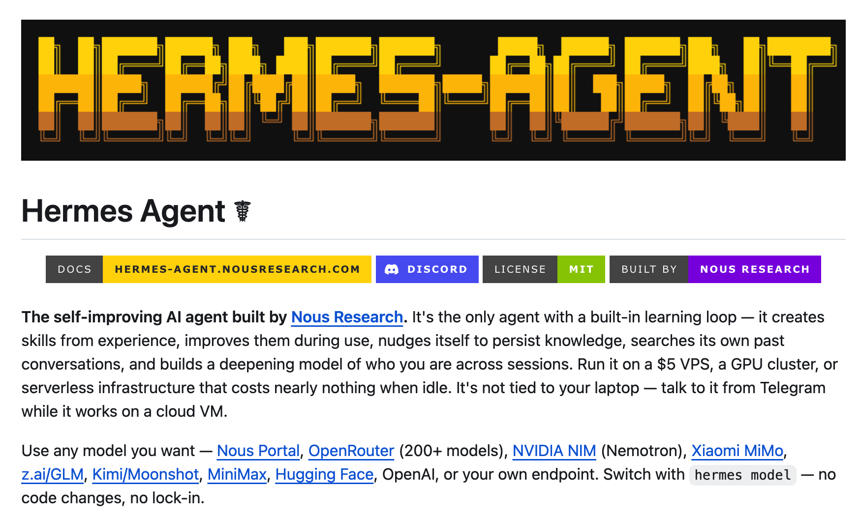 磁头笔记：Hermes-Agent 常用指令